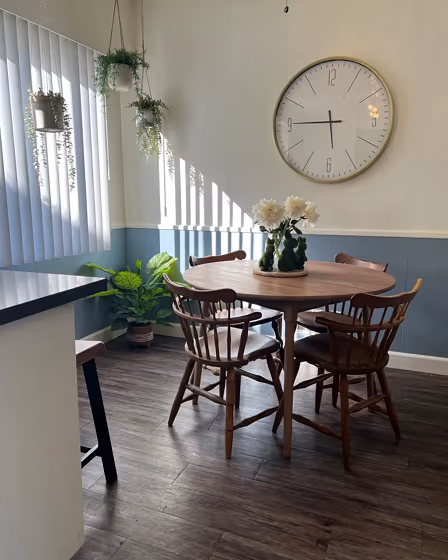 Behr French Colony wall panelling 