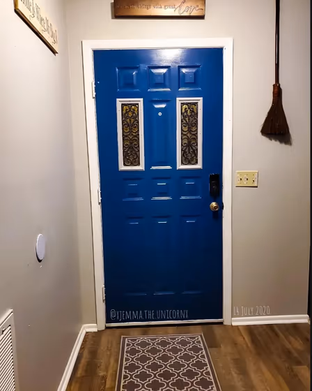 Behr Inked door color