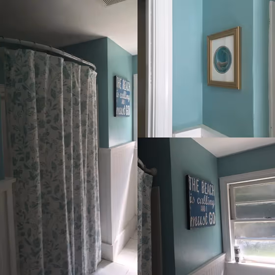 Lap Pool Blue bathroom color