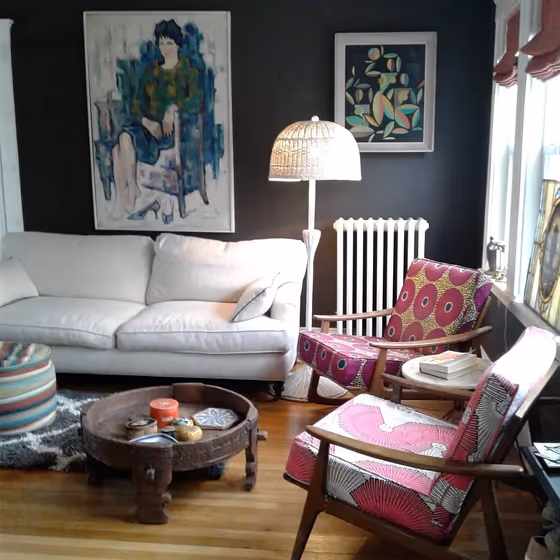 Behr Peppery living room color