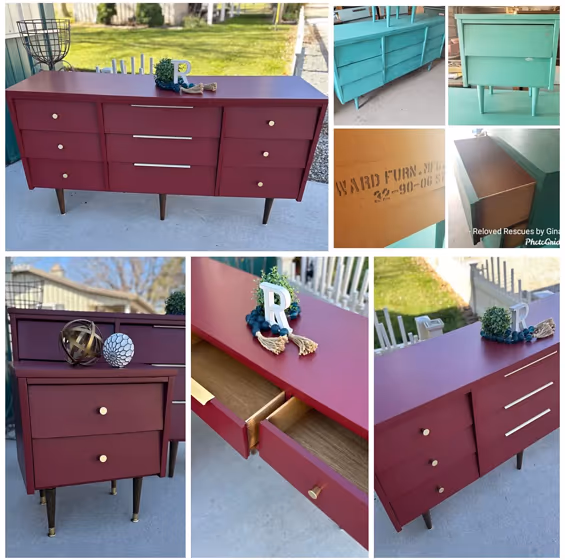 Behr Rumors painted furniture paint