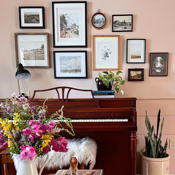 Behr Sedona Pink wall paint