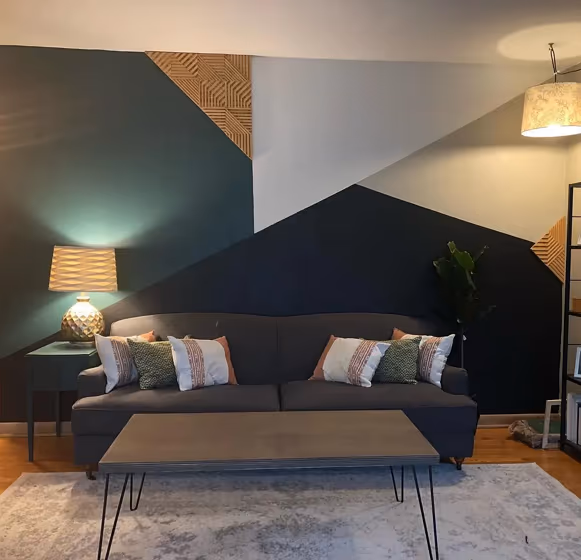 Behr Silken Pine living room paint