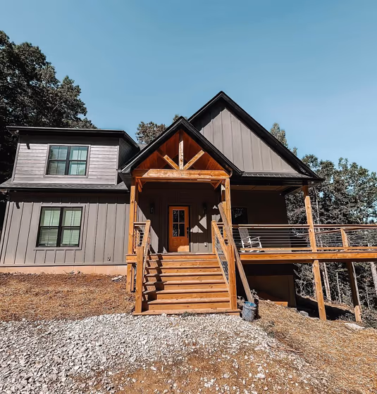 Behr Slippery Shale exterior color