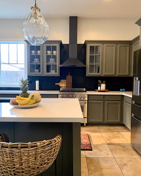 Behr PPU24-06 kitchen cabinets color