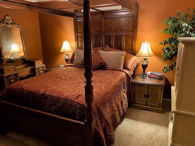 Behr True Copper bedroom color