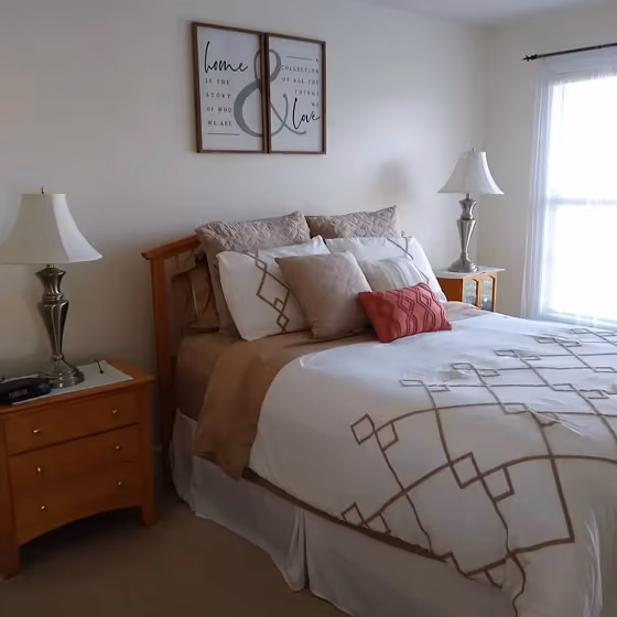 Behr White Veil bedroom review