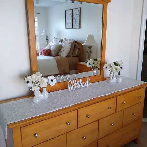 Behr White Veil bedroom color review