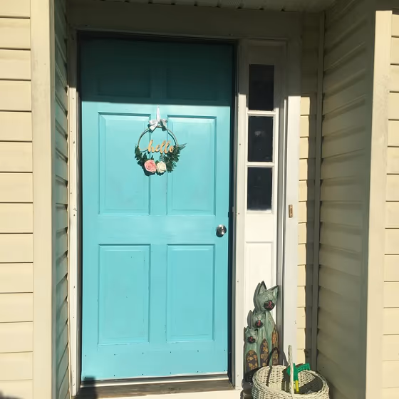 Sherwin Williams Belize front door color