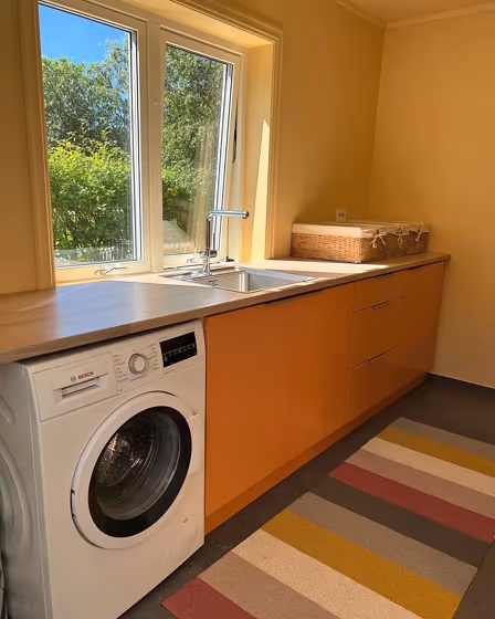 Jotun Bella kitchen cabinets