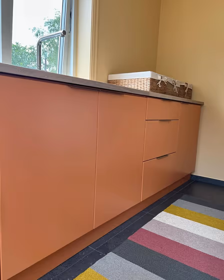 Jotun Bella kitchen cabinets color