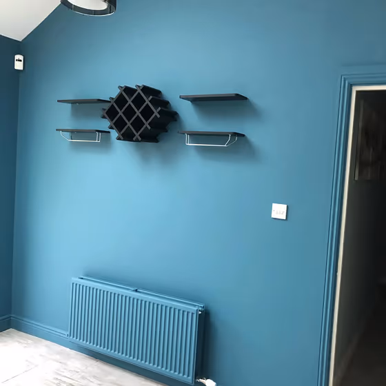 Bm Avalon Teal Dining Room