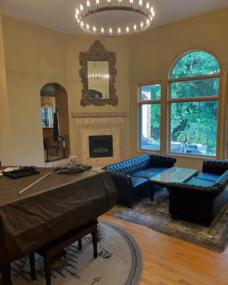 Baffin Island living room interior