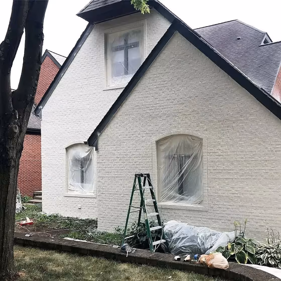 Benjamin Moore OC-9 exterior paint review