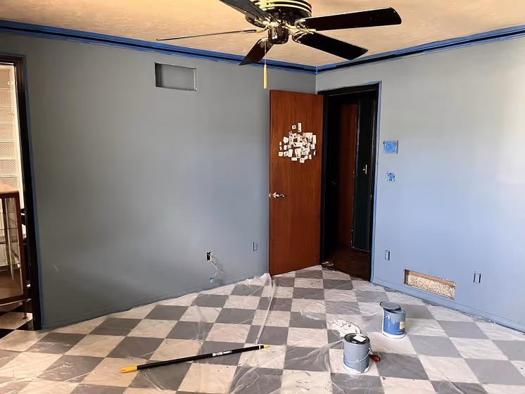 Benjamin Moore Blue Dusk wall paint review