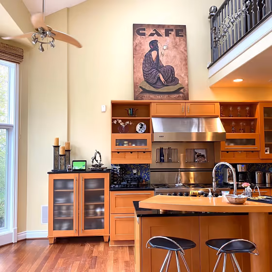 Benjamin Moore Bronzed Beige living room makeover