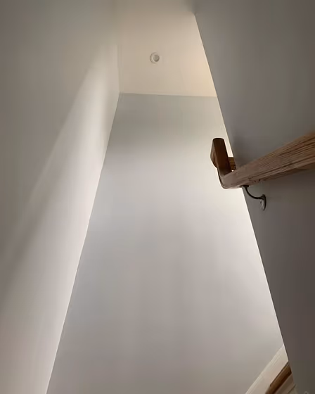 Bunny Gray stairs paint review