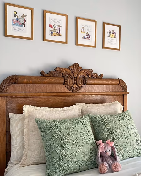 Benjamin Moore 2124-50 bedroom paint review