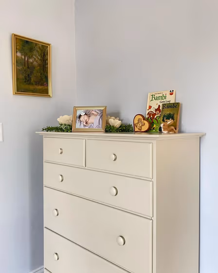 Benjamin Moore 2124-50 bedroom color review