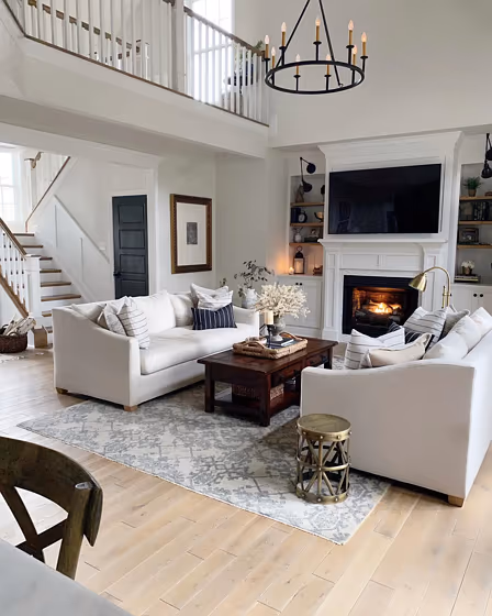 Oc-23 Living Room Fireplace