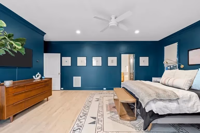 Benjamin Moore CSP-720 bedroom paint