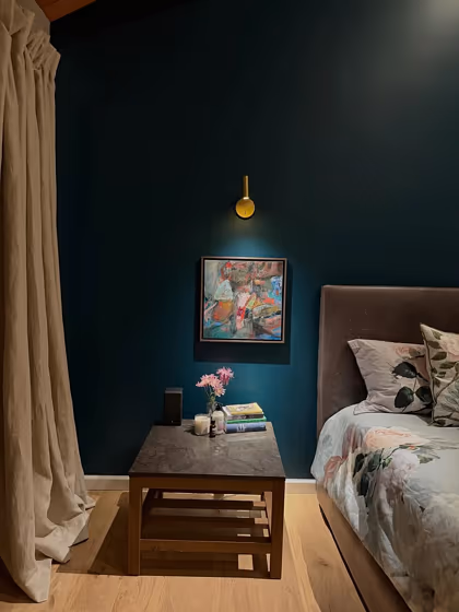 Dark Harbor bedroom paint