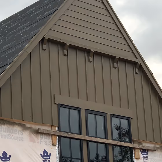 Benjamin Moore Dash of Pepper house exterior color