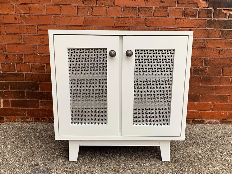 Decorator'S White Painted Dresser