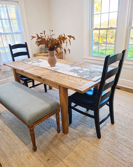 Bm Decorator'S White Dining Room