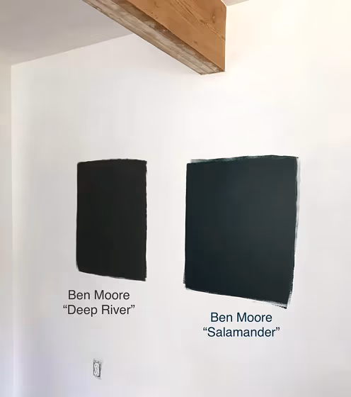 Benjamin Moore Deep River wall paint