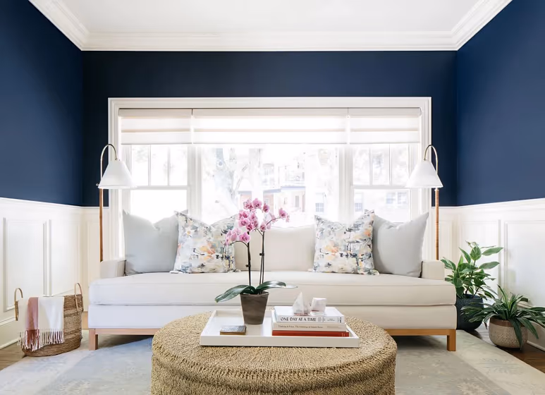 Deep Royal Living Room