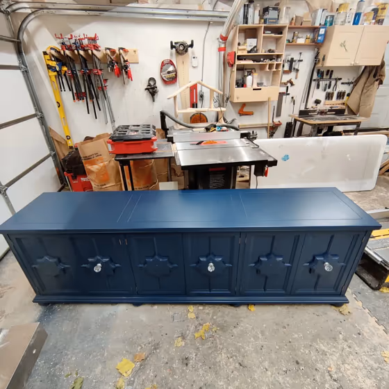 Deep Royal Painted Furniture