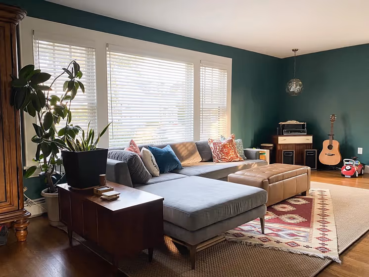 Benjamin Moore Dragonfly living room