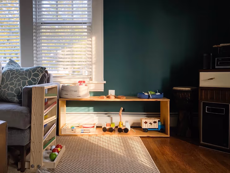 Benjamin Moore Dragonfly living room paint