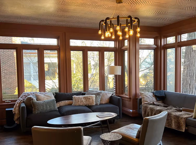 Drenched Sienna Living Room