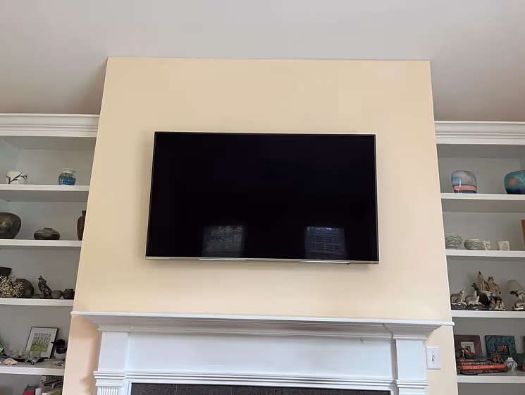 Benjamin Moore Georgia On My Mind living room paint review