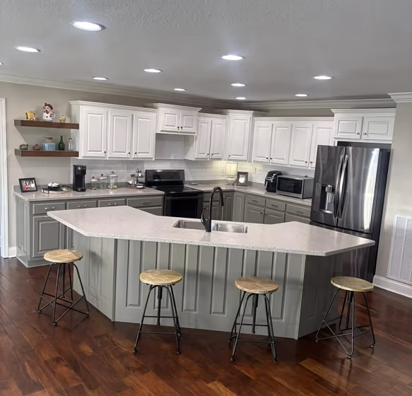 Benjamin Moore HC-100 kitchen cabinets review