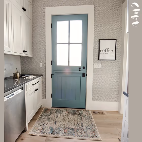 Bm Jamestown Blue Front Door