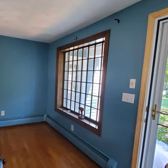 Benjamin Moore Jamestown Blue Wall Paint