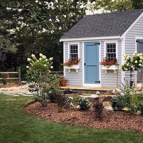 Benjamin Moore Jamestown Blue Front Door