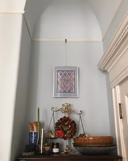 Benjamin Moore Lookout Point living room