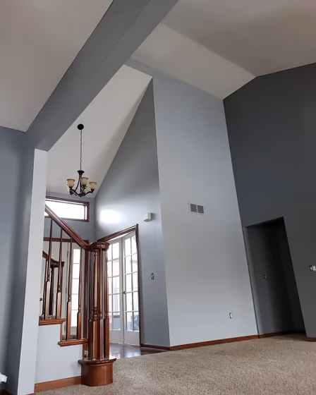 Marina Gray Entry Hallway