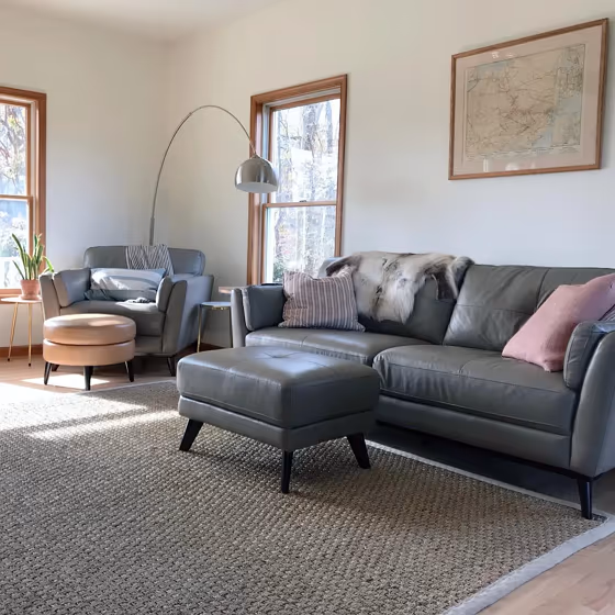 Benjamin Moore Mayonnaise living room color