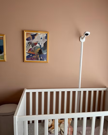 Benjamin Moore Monticello Rose nursery color review