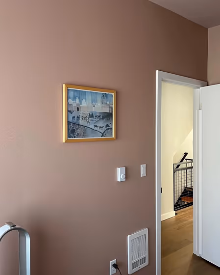 Benjamin Moore Monticello Rose nursery color