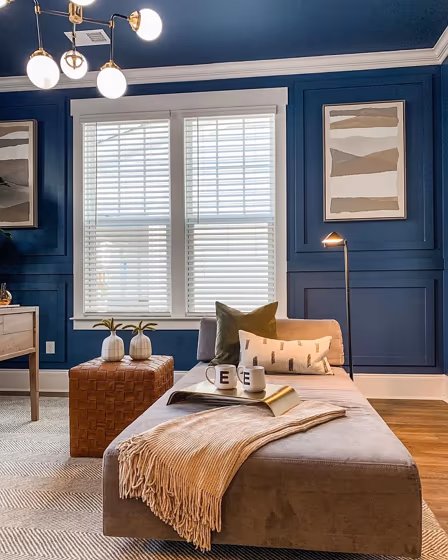 Newburyport Blue Living Room