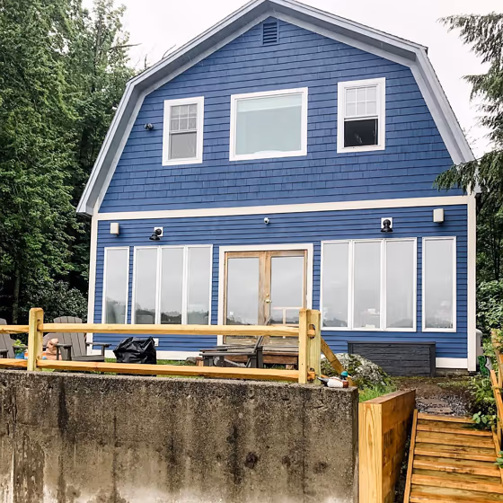 Bm Newburyport Blue House Exterior