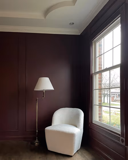 Bm Nicolson Red Living Room