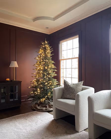 Bm Nicolson Red Stylish Living Room