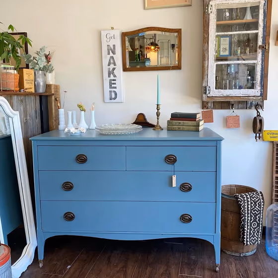 Benjamin Moore AC-24 painted furniture color review